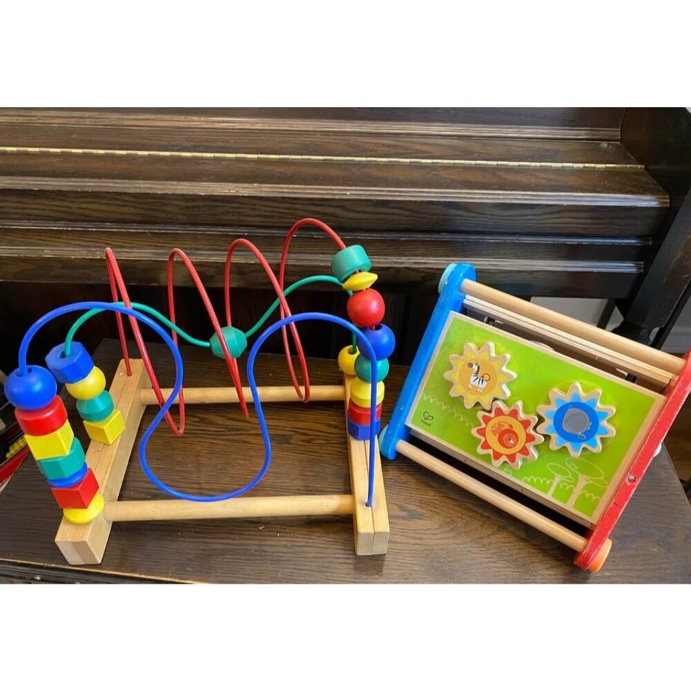 Two Wooden toys